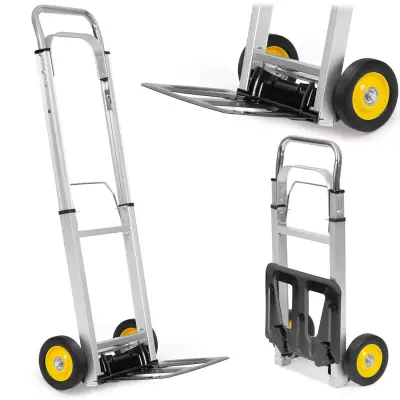 Humberg HM-508 Foldable Manual Transport Trolley for Easy Moving