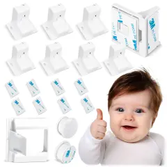 Ricokids Magnetic Cabinet Locks - 8 Pack for Child Safety