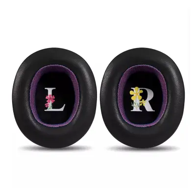 Nadomestne ušesne blazinice iz ovčje kože za JBL - črno vijolične
