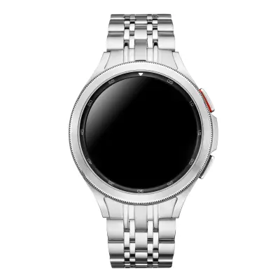 Pašček za uro iz nerjavečega jekla za Samsung Galaxy Watch 4/5/6 Silver