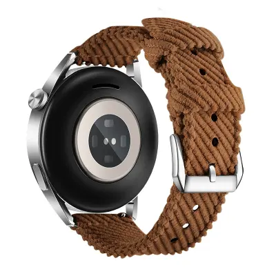 Hitri snemljiv 22 mm najlonski pašček za uro Huawei Watch 3/4 GT3 Brown
