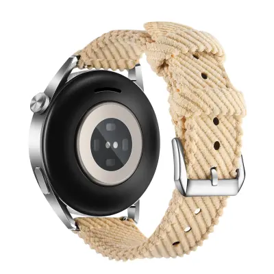 Hitro snemljiv najlonski pašček za uro Huawei Watch 3/4 GT3 - 20 mm Beige