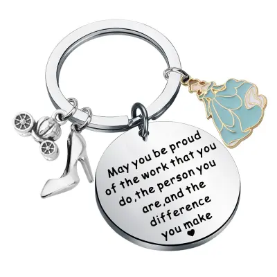 Elegantna verižica za ključe iz nerjavečega jekla   Model 10