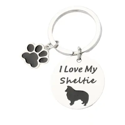 Elegantna verižica za ključe iz nerjavečega jekla   Model 5