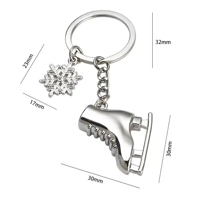 Obesek za ključe Snowboard - Darilo za zimske športe