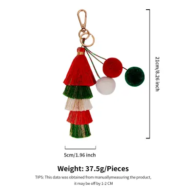 Privlačen obesek za torbico - Rdeča mavrica