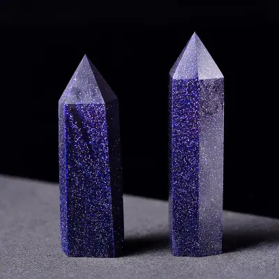 Kristalna palica - Naravni zdravilni kamen Blue M