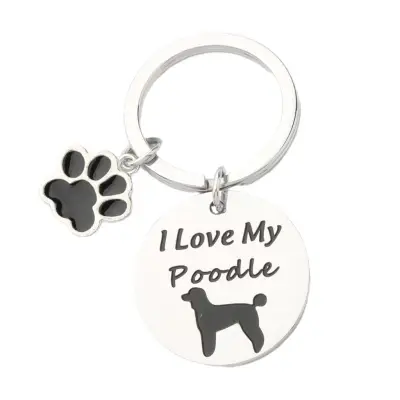 Elegantna verižica za ključe iz nerjavečega jekla   Model 4