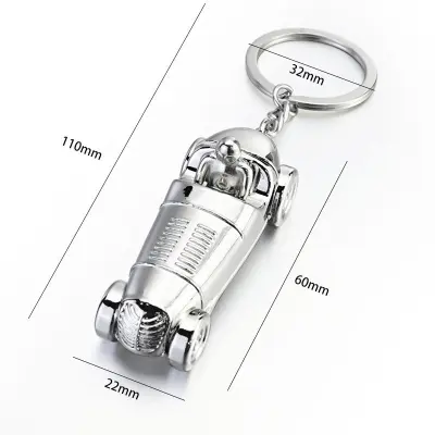 Privjesek za ključe Vintage avto - eleganten kovinski obesek za ključe