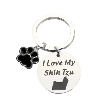 Elegantna verižica za ključe iz nerjavečega jekla   Model 3