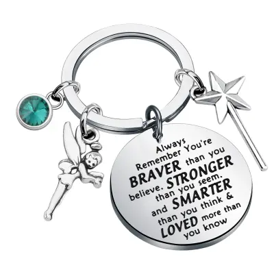 Elegantna verižica za ključe iz nerjavečega jekla   Model 8