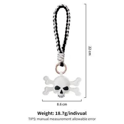 Kljucnjak z belo lobanjo - ročno tkan, edinstven in eleganten