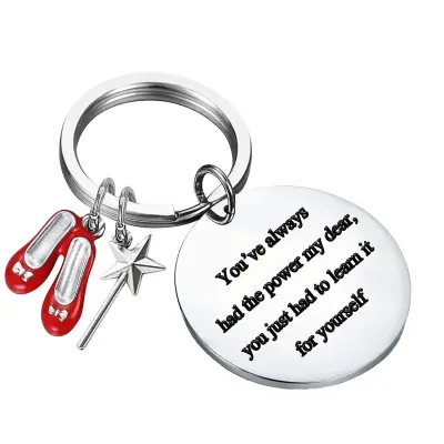 Elegantna verižica za ključe iz nerjavečega jekla   Model 11