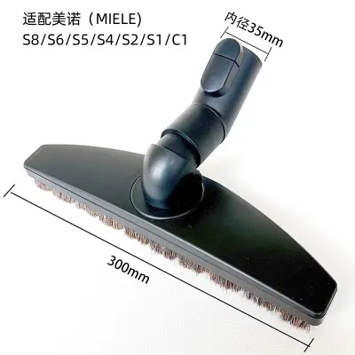 Talna krtača z naravnimi ščetinami za sesalnike