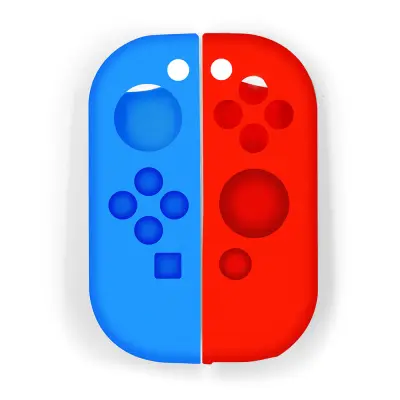 Silikonska zaščitna torbica za Switch Joycon Red+Blue