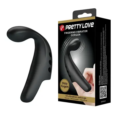 NAPRSTNI VIBRATOR Pretty Love Gorgon Black