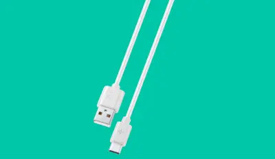 PLOOS USB-C, 1m, bel kabel