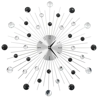 The Living Store Stenska ura s Quartz gibanjem moderen dizajn 50 cm - Stenska Ura