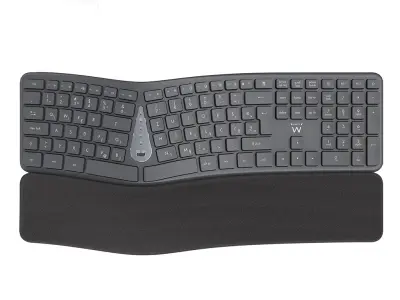 EWENT EW3289 Multi-Connect brezžična ergonomska SLO tipkovnica