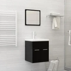 The Living Store Vgradni umivalnik s pipo 42x39x18 cm kerami?en bel - Umivalnik