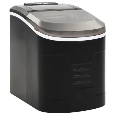 The Living Store Ledomat črn 2,4 L 15 kg / 24 h - Naprava Za Ledene Kocke