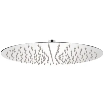 The Living Store Glava za Tuš Nerjaveče Jeklo 40 cm Okrogla -