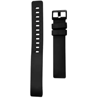 Silikonski trak za Fitbit Inspire/Inspire HR Black M