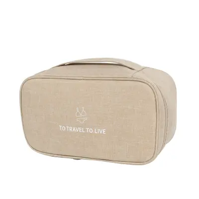 Organizator za spodnje perilo za potovanja, za oblačila, nogavice, perilo Khaki