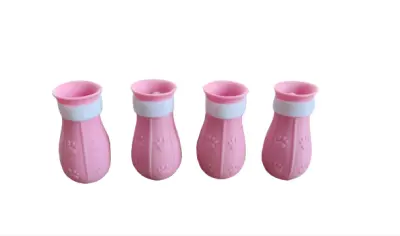 4 kosi večnamenskih ščitnikov za mačje tace Pink