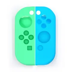 Silikonska zaščitna torbica za Switch Joycon Green+Blue