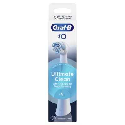 Oral-B nastavki iO Ultimate Clean beli 4/1