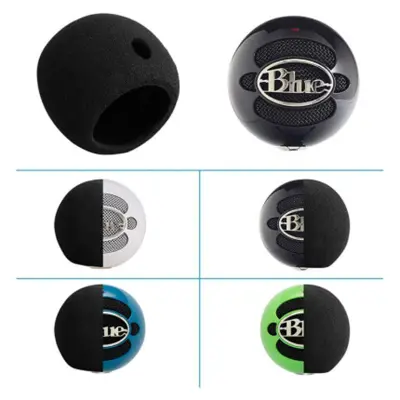 Črne gobice za mikrofon Blue Snowball-Ice (2-pak)