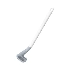 WC ščetka z golf glavo, dolg ročaj White
