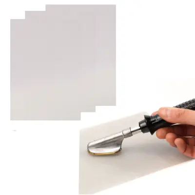Rosfix Set Mrež za Varjenje Plastike 20x15 cm – Nerjaveče Jeklo, Prilagodljive, Za PUR in U-FLEX | 3 Kosi