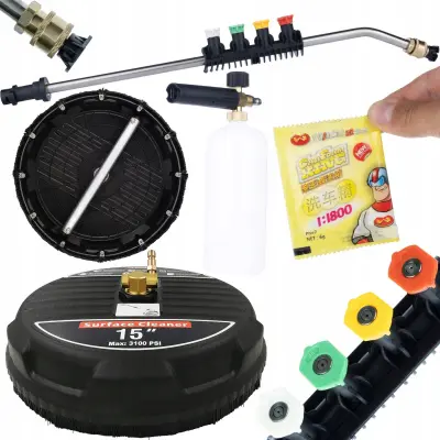 ROSFIX ČOPIČ ZA KOCKE T-RACER 1+TLAČNA KOPJA 1/4" UPOGNJENA 15+5 ŠOB IN DRŽALO+ČISTILO ZA PENO 1000ML+PODLAGA ZA IZDELAVO PENE V PRAHU 6G