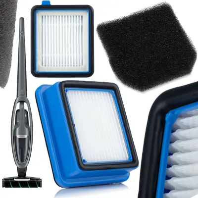 Rosfix Set Filter za Odkurzivač Electrolux Well Q6–Q8 – HEPA in Motorni, Pralni | ESKW1, 99,95% Filtracija