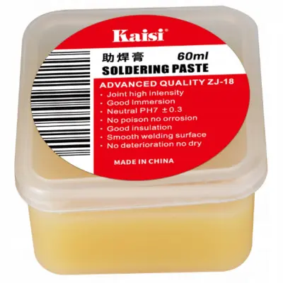 PASTA ZA SPAJKANJE / FLUKS RUMENA V ŠKATLI 60ML ZJ-18