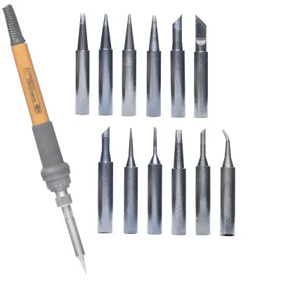 Rosfix Set Spajkalnih Vrhovi 900M – 12 Kosov, Ø6 mm, Dolžina 26 mm | Za Postaje Rosfix, Yihua, WEP