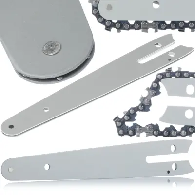 Rosfix Vodilna Plošča 6'''' za Mini Verižne Žage – Jeklo, 1,3 mm Reža, 1/4'''' Korak, 18,5 cm | Za RP21V