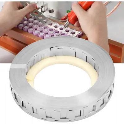 Rosfix Nikljan Jekleni Trak za Varjenje Celic – 27 mm x 0,15 mm, 1 m, 1,5 μm Prevleka | Visoka Trdnost