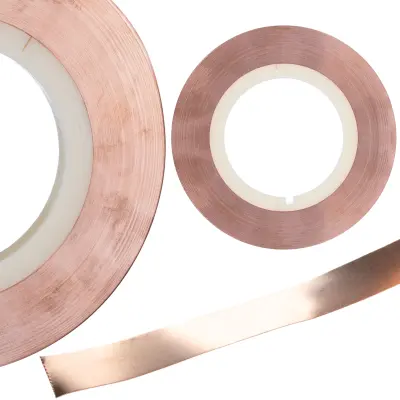 Rosfix Trak iz Čistega Bakra – Za Varjenje Baterijskih Celic | 0,15 mm x 10 mm, 1 m, 99,9% Cu