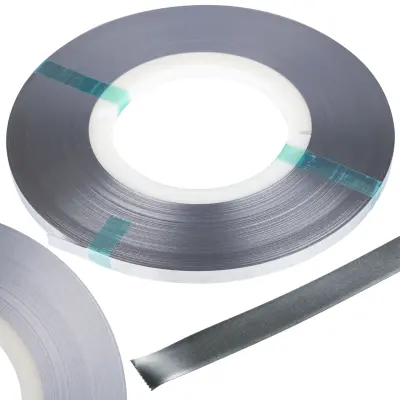 Rosfix Trak iz Čistega Niklja – Za Točkovno Varjenje Celic | 0,15 mm x 8 mm, 1 m, 99,6 % N6