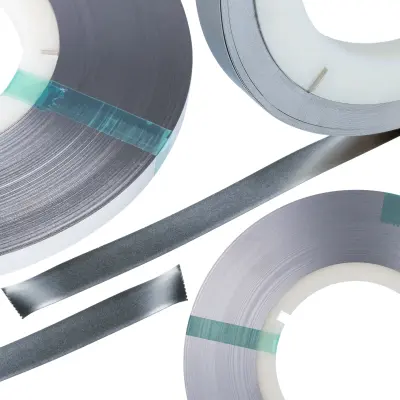 Rosfix Nikljan Jekleni Trak – Za Varjenje Členkov, 8 mm x 0,15 mm, 1 m, SPCC-5B, 1,5 μm Niklja