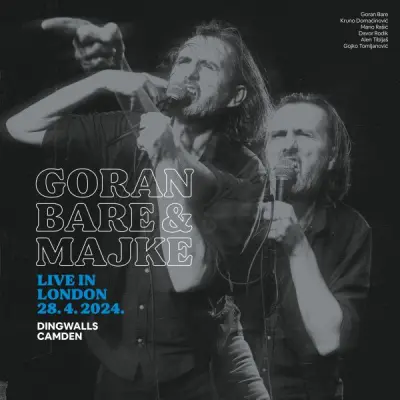 BARE G. & MAJKE - 2LP/ LIVE IN LONDON 28.4.2024.