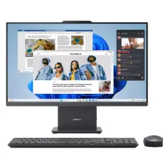 LENOVO IdeaCentre AIO 24ARR9 (F0HR001SSC) 23,8" (60,45cm) FHD Ryzen 5 7535HS 16GB 512GB W11H AIO računalnik + tipkovnica + miška