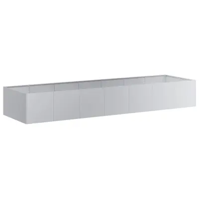 vidaXL Sadilnik 280x80x40 cm Pocinkano jeklo