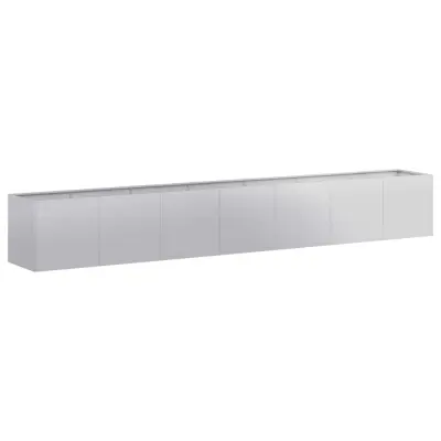 vidaXL Sadilnik 280x40x40 cm Pocinkano jeklo