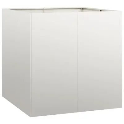 vidaXL Sadilnik 80x80x80 cm iz nerjavečega jekla