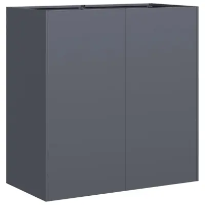 vidaXL Sadilnik Antracit 80x40x80 cm Hladno valjano jeklo