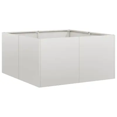 vidaXL Sadilnik 80x80x40 cm iz nerjavečega jekla